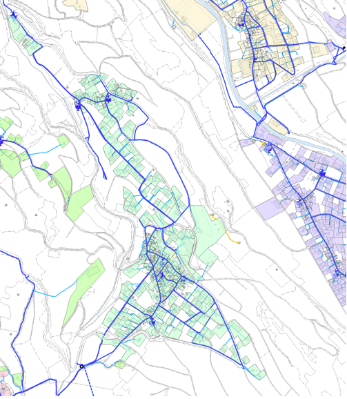 A graph with blue and orange lines AI-generated content may be incorrect.